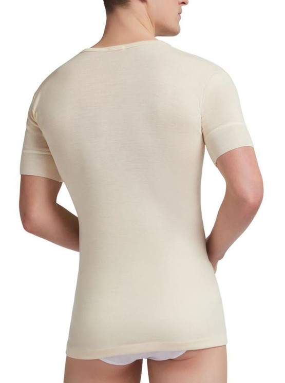 Maglia Uomo Liabel 05167 33 Mezza Manica Girocollo in Lana