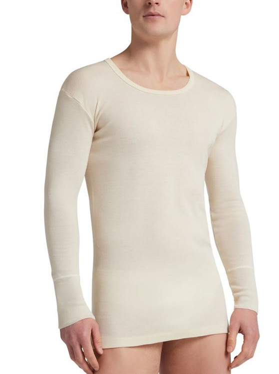 2 Pezzi Maglia Uomo Liabel 05167 333 Manica Lunga Girocollo in Lana