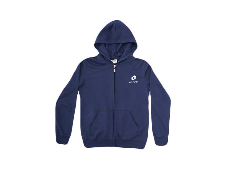 Felpa Giacca Full Zip Bambino Bambina Lotto LA1303-LA1503 in Cotone Estivo