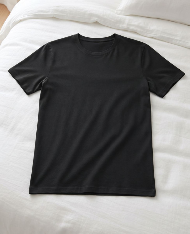 Maglia Uomo Liabel 02828 23 Mezza Manica Girocollo in Caldo Cotone