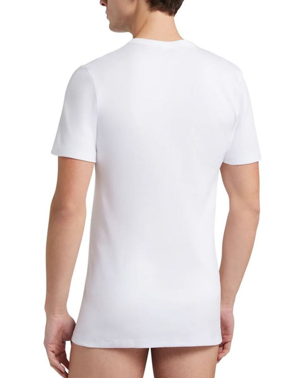 3 Pezzi Maglia Uomo Liabel 02828 53 Mezza Manica Scollo a V in Caldo Cotone