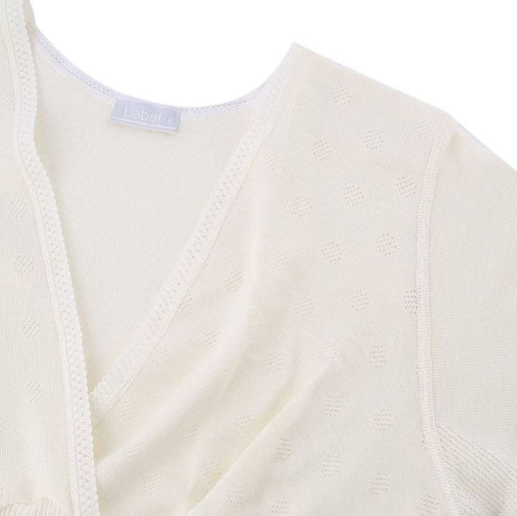 Maglia Donna Liabel 016 756 Mezza Manica con Formaseno in Lana Pesante 80%