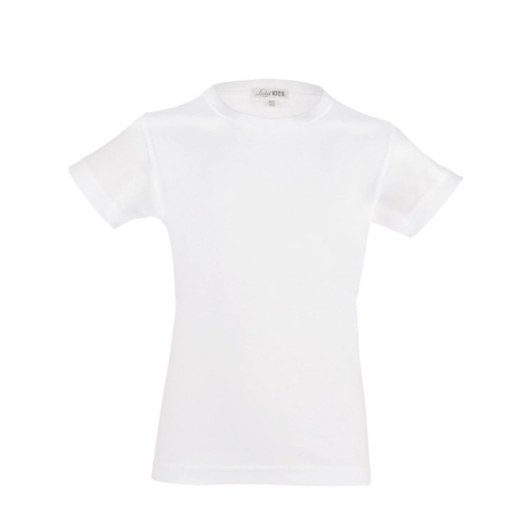 T-Shirt girocollo manica corta bimbo, cotone 3828 25R LIABEL