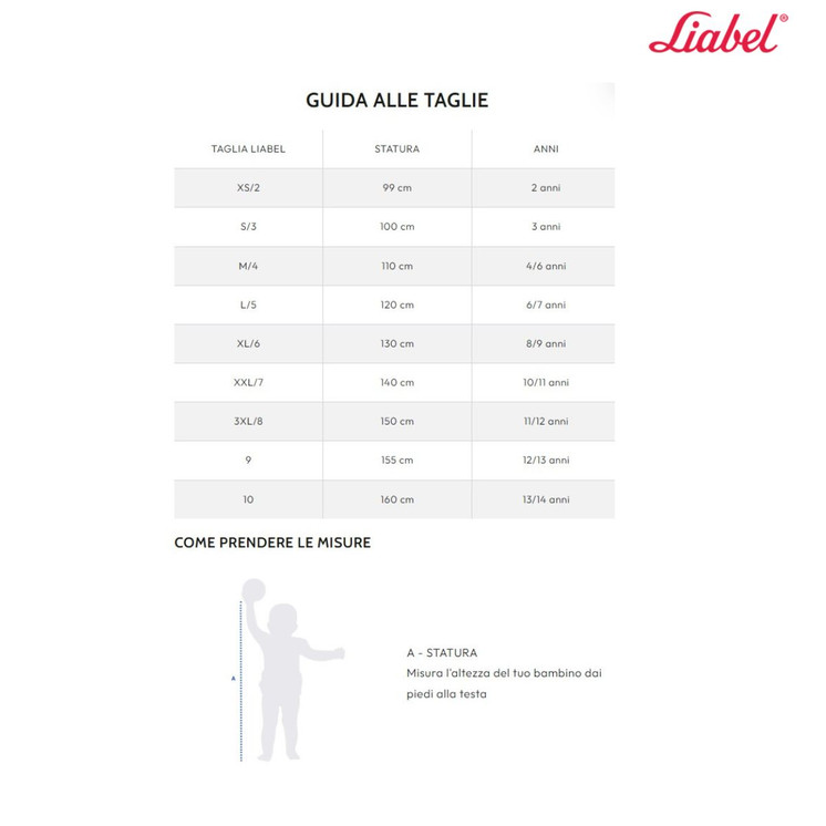 T-Shirt girocollo manica corta bimbo, cotone 3828 25R LIABEL