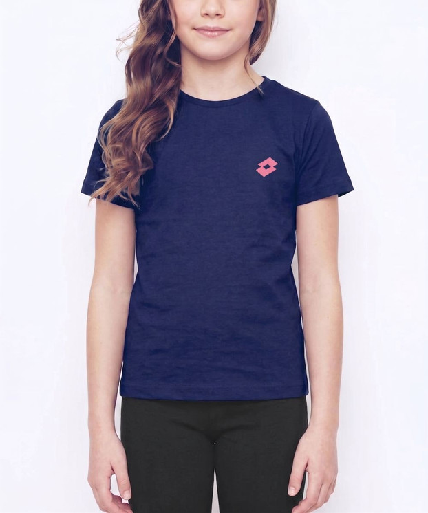Lotto Shirt Ragazza girocollo manica corta con Logo Lotto