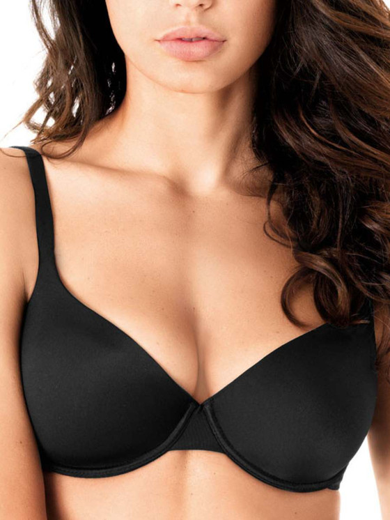 Reggiseno Donna Lormar Mousse Liscio in Microfibra Con ferretto - Coppa B - C- D Reggiseno Donna Lormar Mousse Liscio in Microfibra Con ferretto - Coppa B - C- D