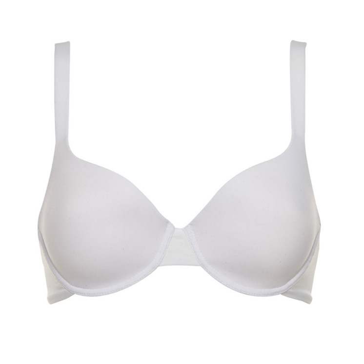 Reggiseno Donna Lormar Mousse Liscio in Microfibra Con ferretto - Coppa B - C- D
