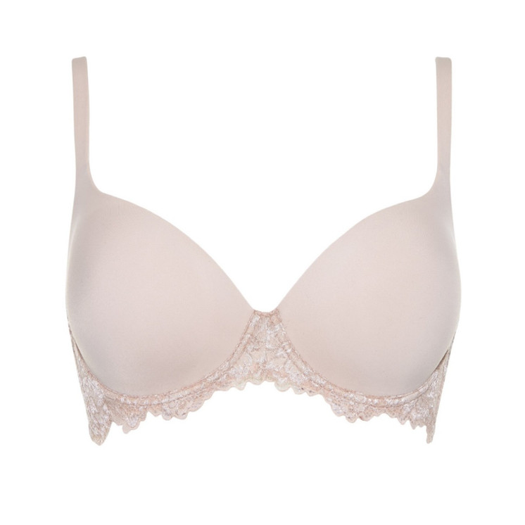 Reggiseno Lormar Mousse Pizzo in Microfibra e Pizzo Con ferretto - Coppa B - C
