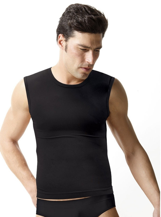 Canottiera Uomo Intimidea 200067 Smanicato girocollo in Microfibra