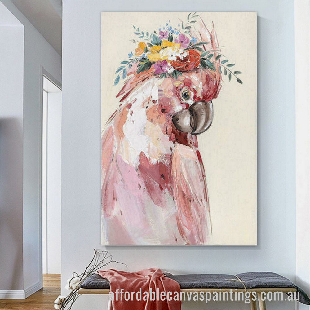 Bild Papagei Gilde Abstract Art Modern Heavy Texture Handmade Stretched Textured Wall Art Australia affordablecanvaspaintings.com.au