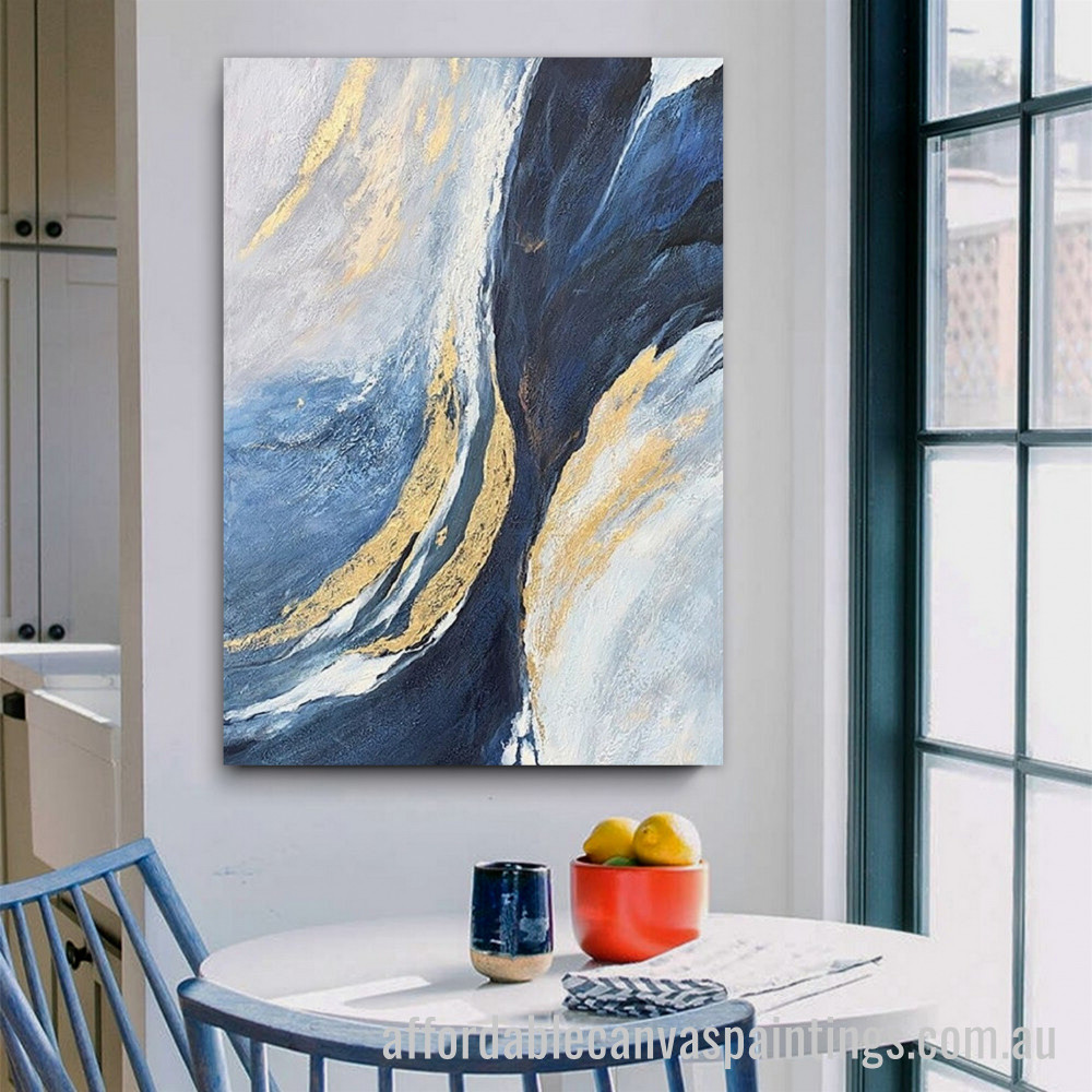 Strokes Art Abstract Art Modern Heavy Texture Handmade Framed Stretched Paintings For Sale affordablecanvaspaintings.com.au