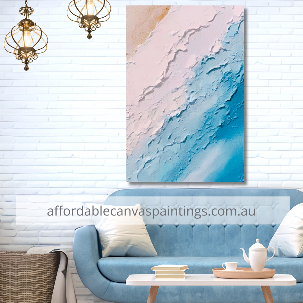 Smirches Abstract Artwork Modern Framed Handmade Paintings Australia For Hotel Decoration Design