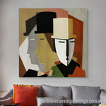 Les Elegants Abstract Art Modern Heavy Texture Handmade Framed Stretched Paintings For Sale affordablecanvaspaintings.com.au