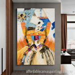 Daubs Abstract Art Modern Heavy Texture Handmade Stretched Framed Canvas Wall Art Australia affordablecanvaspaintings.com.au