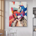 Smudge Abstract Art Modern Heavy Texture Handmade Stretched Acrylic Paintings For Sale Australia For Office Décor