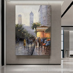 Edouard Cortes Abstract Art Modern Heavy Texture Handmade Framed Best Framed Artwork Australia For Home Décor