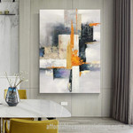 Colorful Smudge Abstract Art Modern Heavy Texture Handmade Framed Textured Wall Art Australia For Living Room