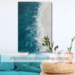 Seashore Modern Seascape Australian Landscape Art Painting For Home Decorators