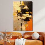 Lines And Spots Design Abstract Wall Art Modern Framed Handmade Contemporary Art For Sale For Bedroom Decorating Ideas