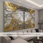 Colorful Specks Framed Abstract Diptych Two Piece Wall Art Set Modern Art For Sale Australian Handmade Paintings Online Impasto Canvas Painting For Interior Design