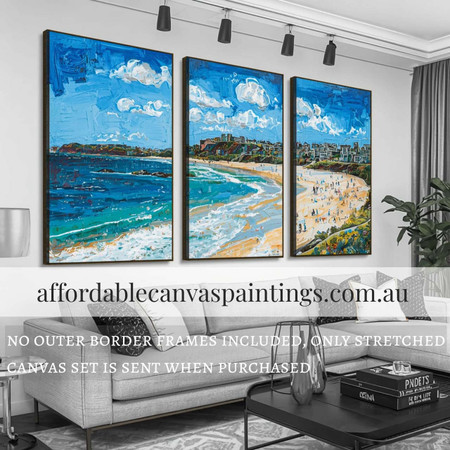 30% OFF 5 Popular Green Color Handmade Canvas Paintings Australia