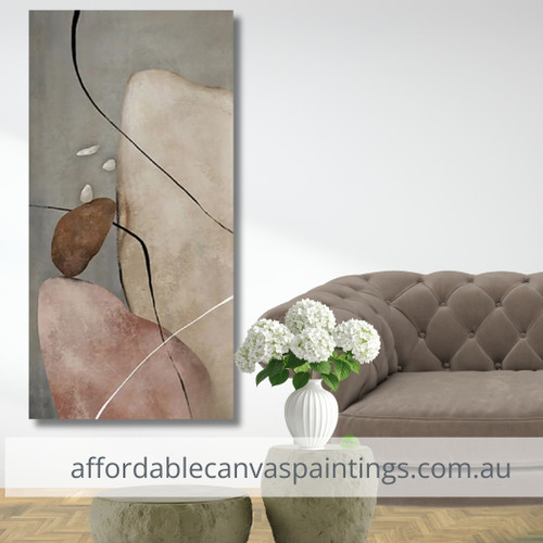 Splodges Abstract Modern Framed Handmade Original Artwork Australia For Home Decor Online