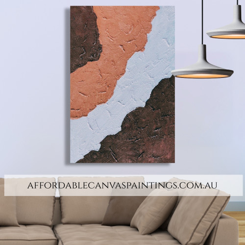 Flaws Modern Framed Handmade Australian Abstract Art For Wall Decor Ideas
