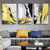 Attractive Nordic Abstract Art Modern Heavy Texture Handmade Stretched 3 Piece Framed Artwork Australia Online For Room Décor