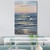 Sea Sunset Seascape Framed Contemporary Landscape Artist Handmade Paintings Australia For Hotel Decoration Design