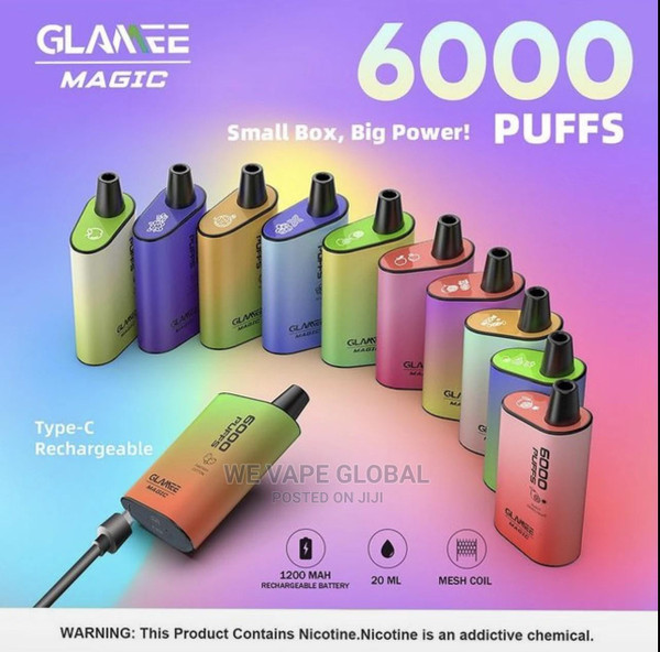 GLAMEE MAGIC 6000 PUFFS (COMING SOON)