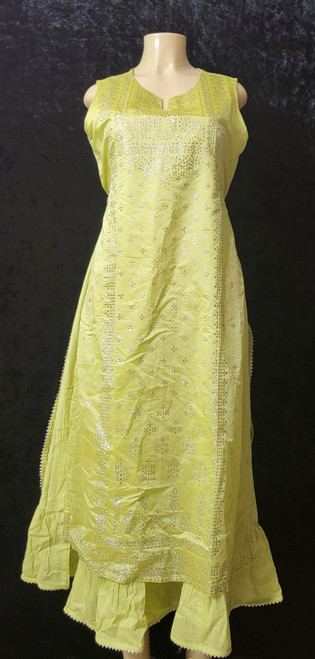 Matcha Green Anarkali 
