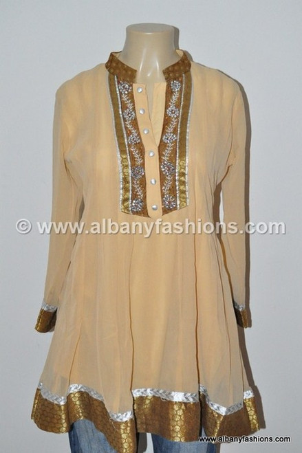 Cream-Designer Kurti-40