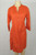 Plain orange kurti