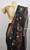 Black Saree with Gold Print