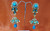 Blue Stone Earrings