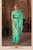 Light Blue-Green Saree