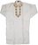Pure White Kurta Embroidered Neck