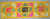 Indian Wall Hanging - Rectangle - Yellow with Pink