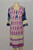Purple and navy blue kurti