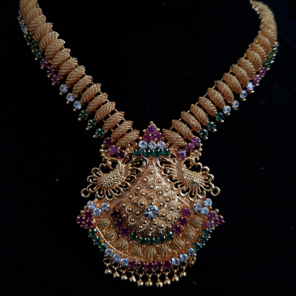 Multi-color Temple Choker