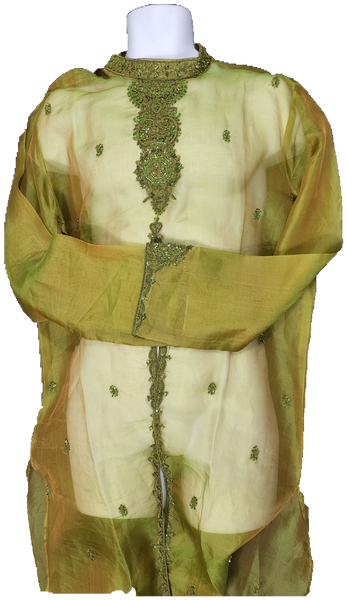 Sheer Green Kurta