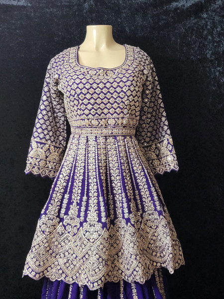 Royal Purple Lehenga 
