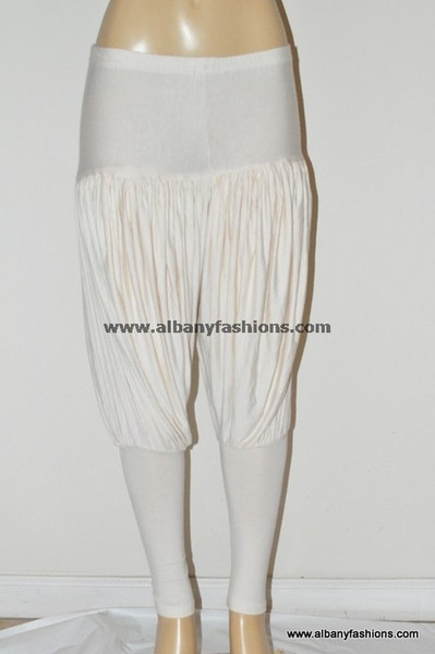 Cream patiyalla leggings