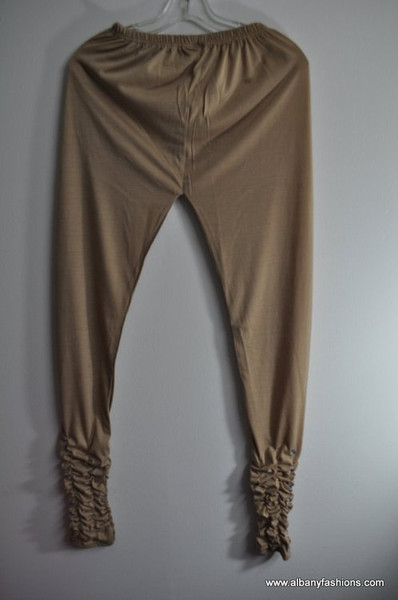 Indian Leggings - Cream fancy bottom