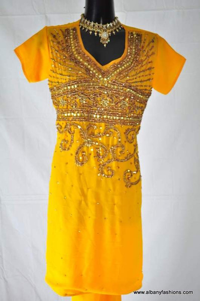 Charming Yellow Churidar Suit