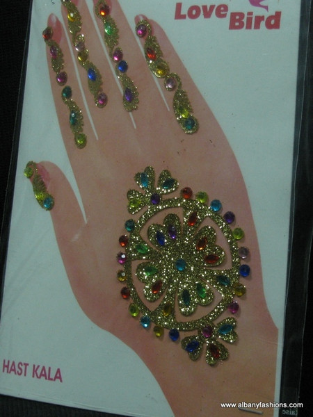 Indian Mehandi Tatoo Henna temporary removable Sticker Mehandi_Tattoo_10024