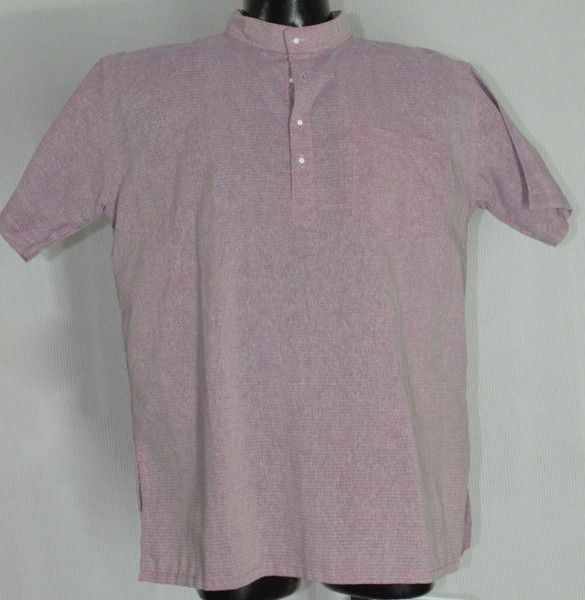 Half-sleeved Purple Kurta