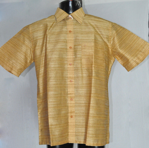 Half-sleeved Orange Kurta