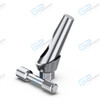 Angulated 25 Degrees Titanium Abutment With Collar Shoulder