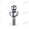 Straight Ball Attachment Abutment
